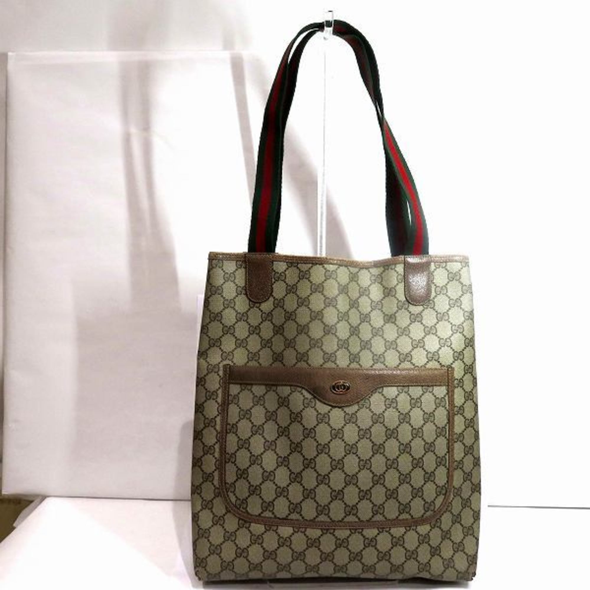 GUCCI Sherry Line Old 39 02 003 Bag Tote Women's