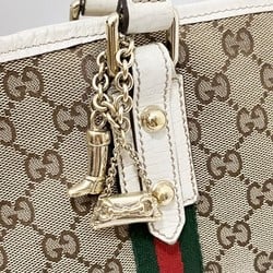 GUCCI Sherry Line 137396 GG Canvas Tote Bag for Women