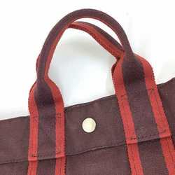 Hermes Foul Tote PM Bordeaux Bag Handbag Men Women