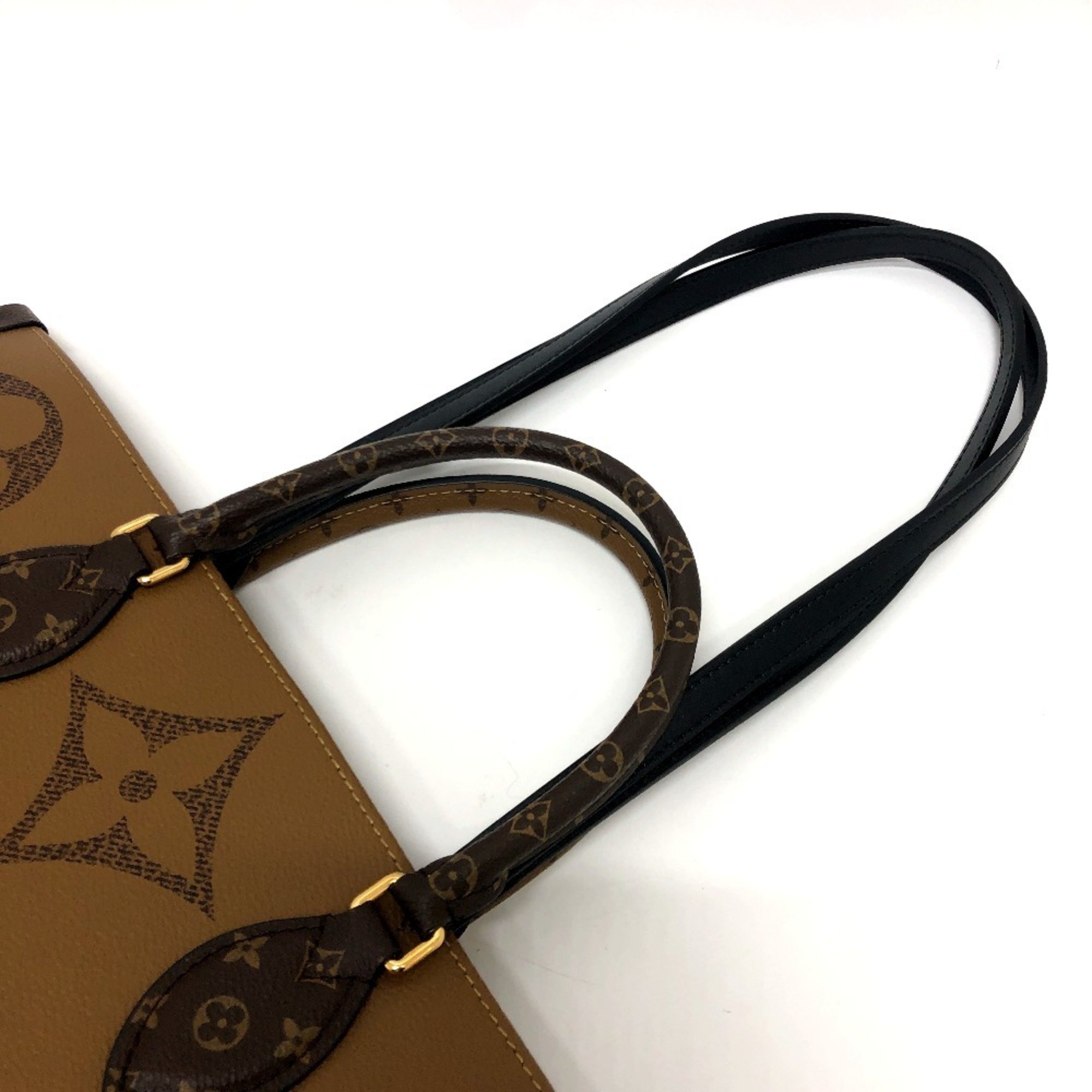 LOUIS VUITTON Louis Vuitton M44576 On the Go GM Bag Handbag Tote Monogram Reverse Canvas Women's Brown