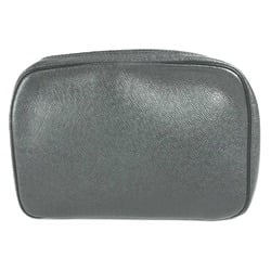 LOUIS VUITTON M30212 Taiga True Toilet GM Pouch Clutch Bag Second Leather Men's Ardoise Black G-240710-27