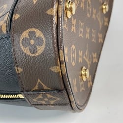 LOUIS VUITTON M44111 Monogram Traceage Tote Shoulder Bag Canvas Women's Brown