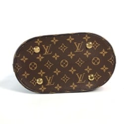 LOUIS VUITTON M44111 Monogram Traceage Tote Shoulder Bag Canvas Women's Brown