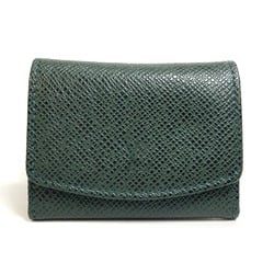 LOUIS VUITTON M30974 Taiga Button de Manchette Case Leather Men's Women's Episea Green