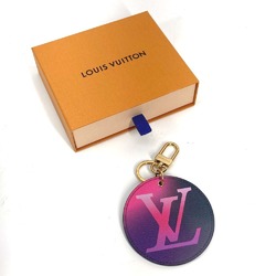 LOUIS VUITTON M00665 Monogram Porte Cle Illustre Gradient Bag Charm Keychain Leather Women's Purple OT-240804-8