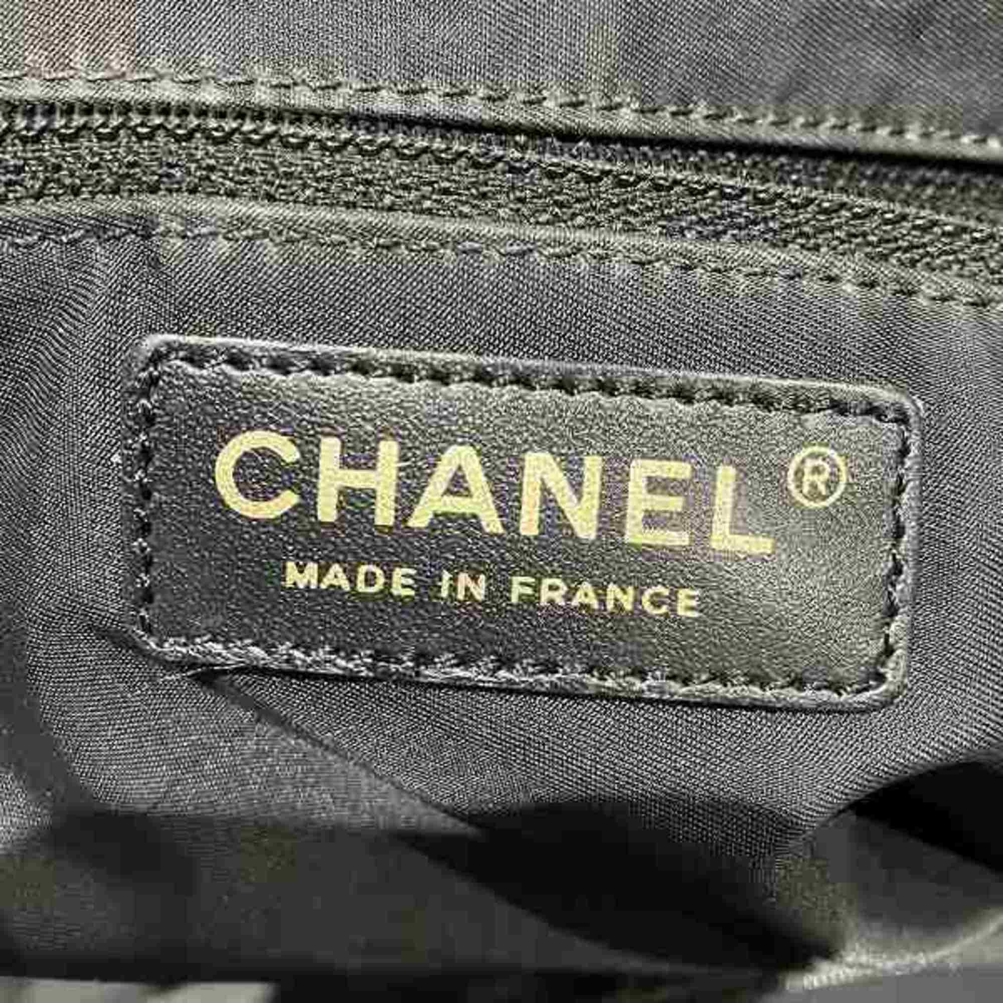 CHANEL New Travel Line MM Nylon Bag Shoulder for Women