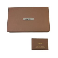 Miu Miu Miu Matelasse Round Long Wallet for Women