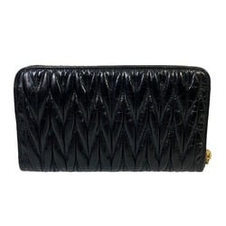 Miu Miu Miu Matelasse Round Long Wallet for Women