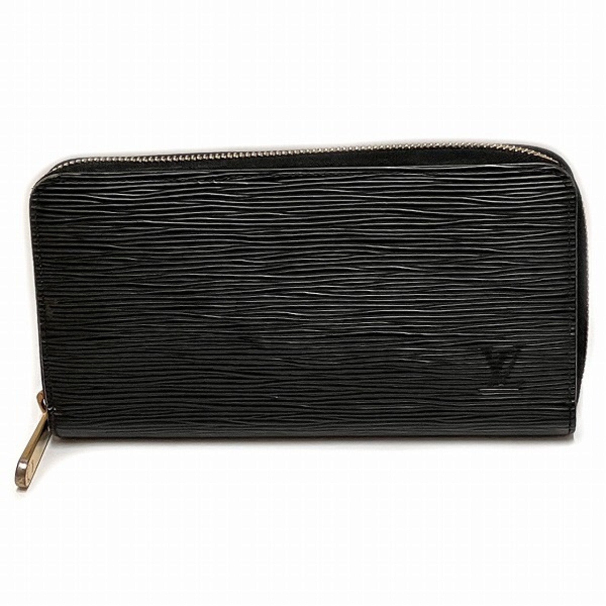 Louis Vuitton Epi Zippy Wallet M68755 Noir Long for Men