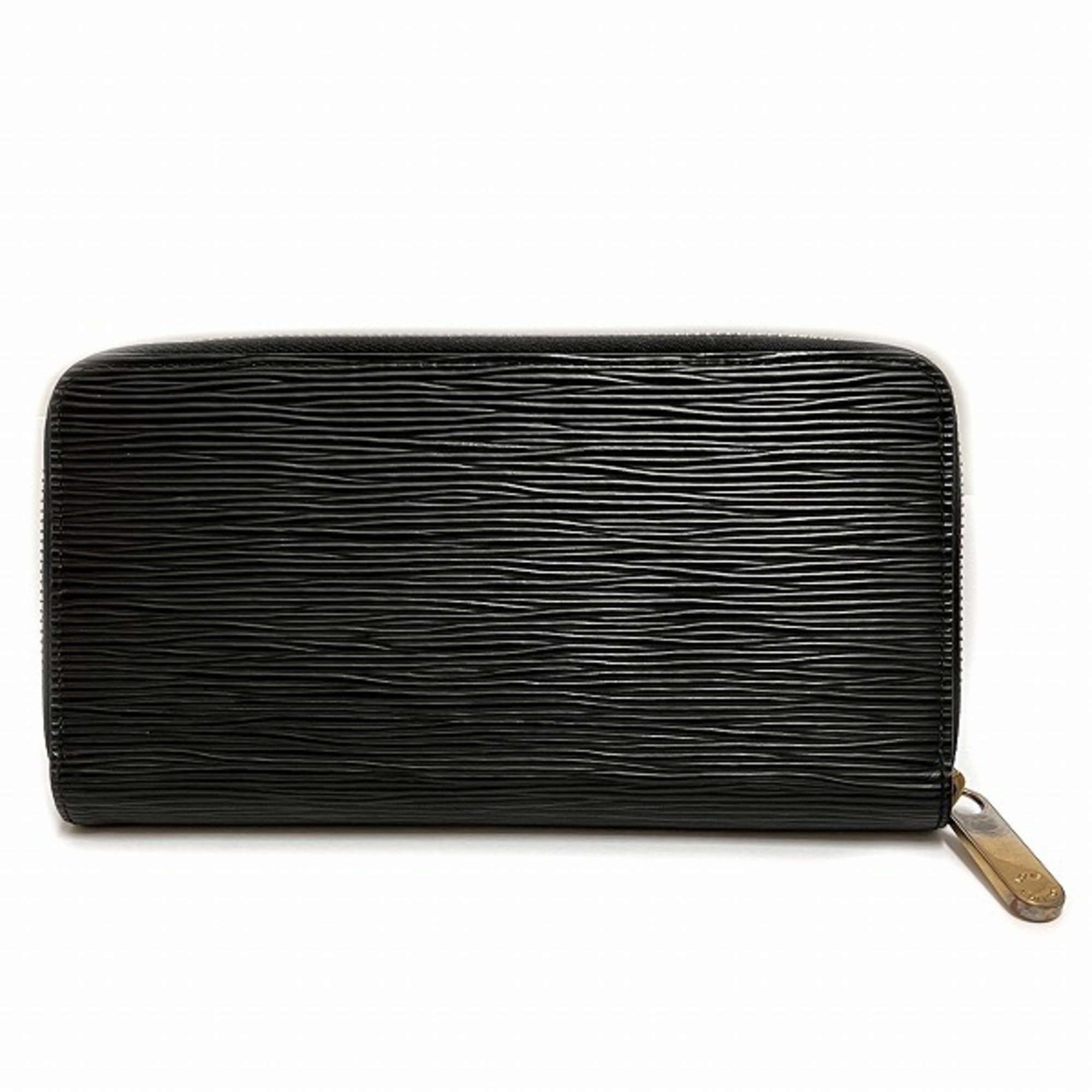 Louis Vuitton Epi Zippy Wallet M68755 Noir Long for Men