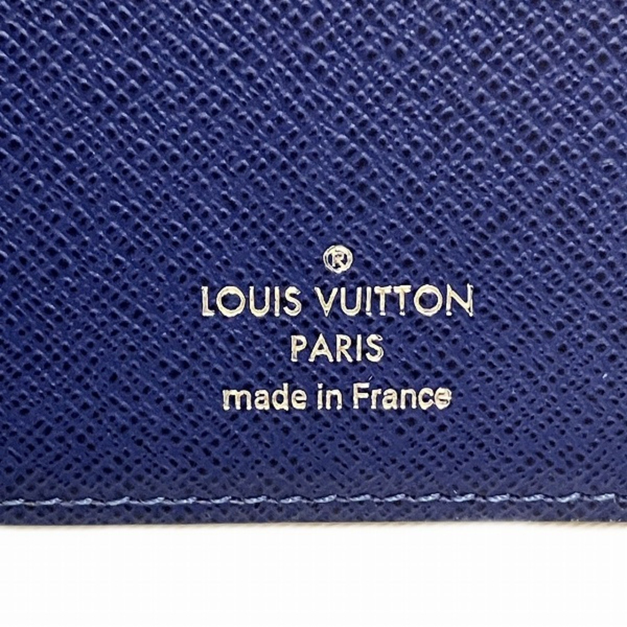 Louis Vuitton Taigarama Portefeuille Plaza M30297 Long Wallet Bi-fold Men's