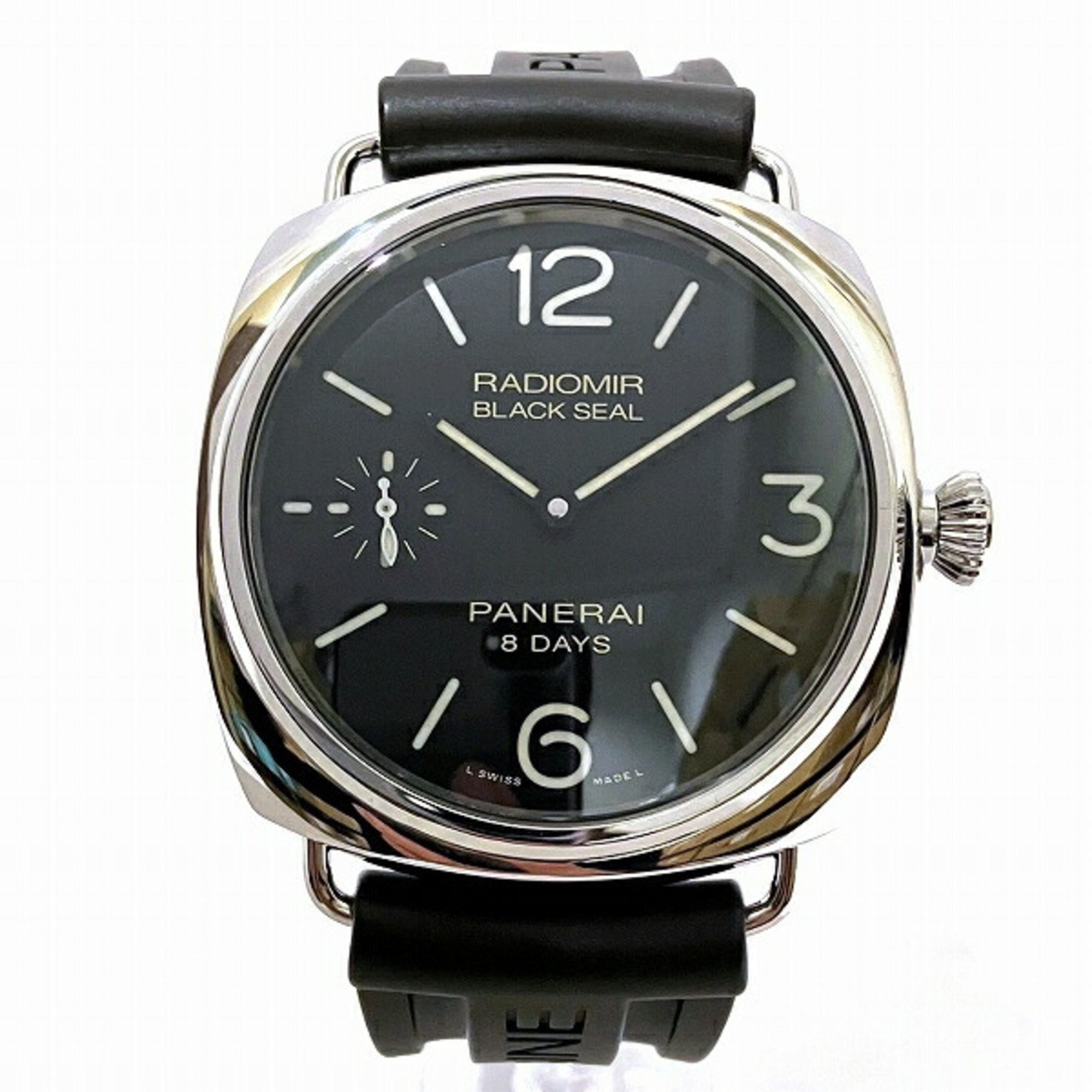 Panerai Radiomir Black Seal 8 Days PAM00609 Hand-wound Watch Men's