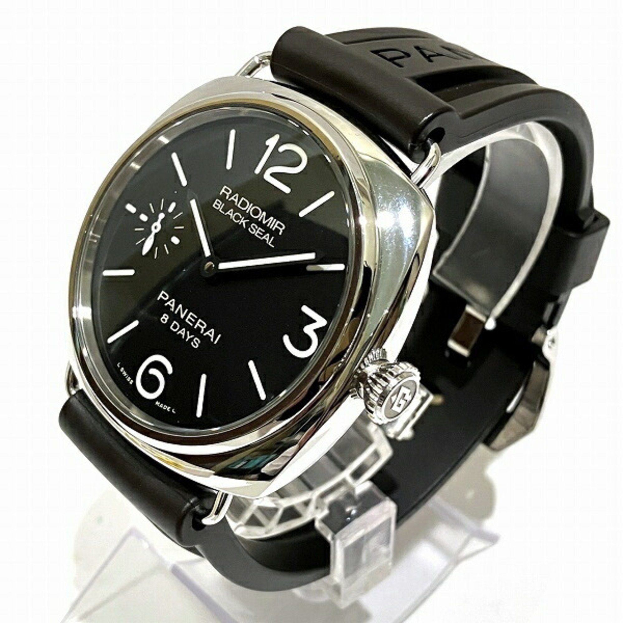 Panerai Radiomir Black Seal 8 Days PAM00609 Hand-wound Watch Men's