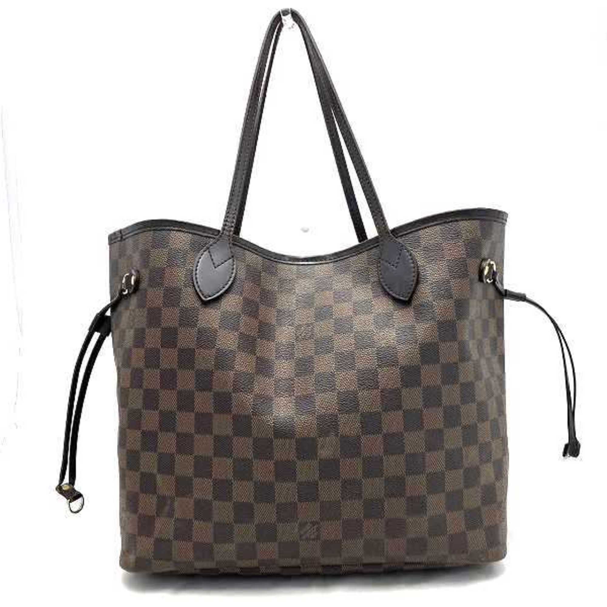 Louis Vuitton Damier Neverfull MM N51105 Bag Tote Shoulder Women's