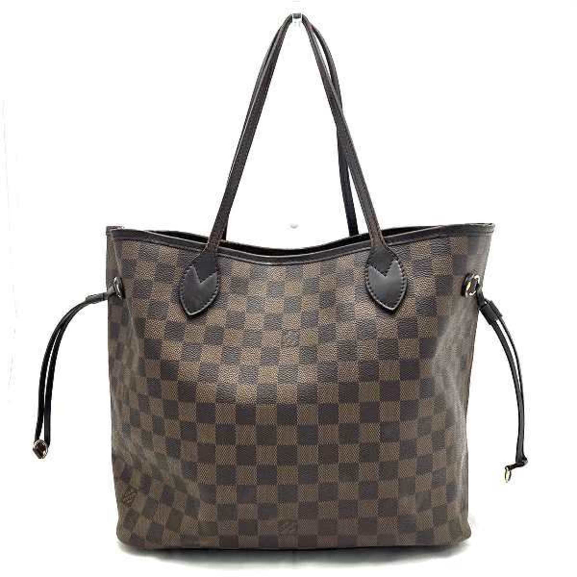 Louis Vuitton Damier Neverfull MM N51105 Bag Tote Shoulder Women's