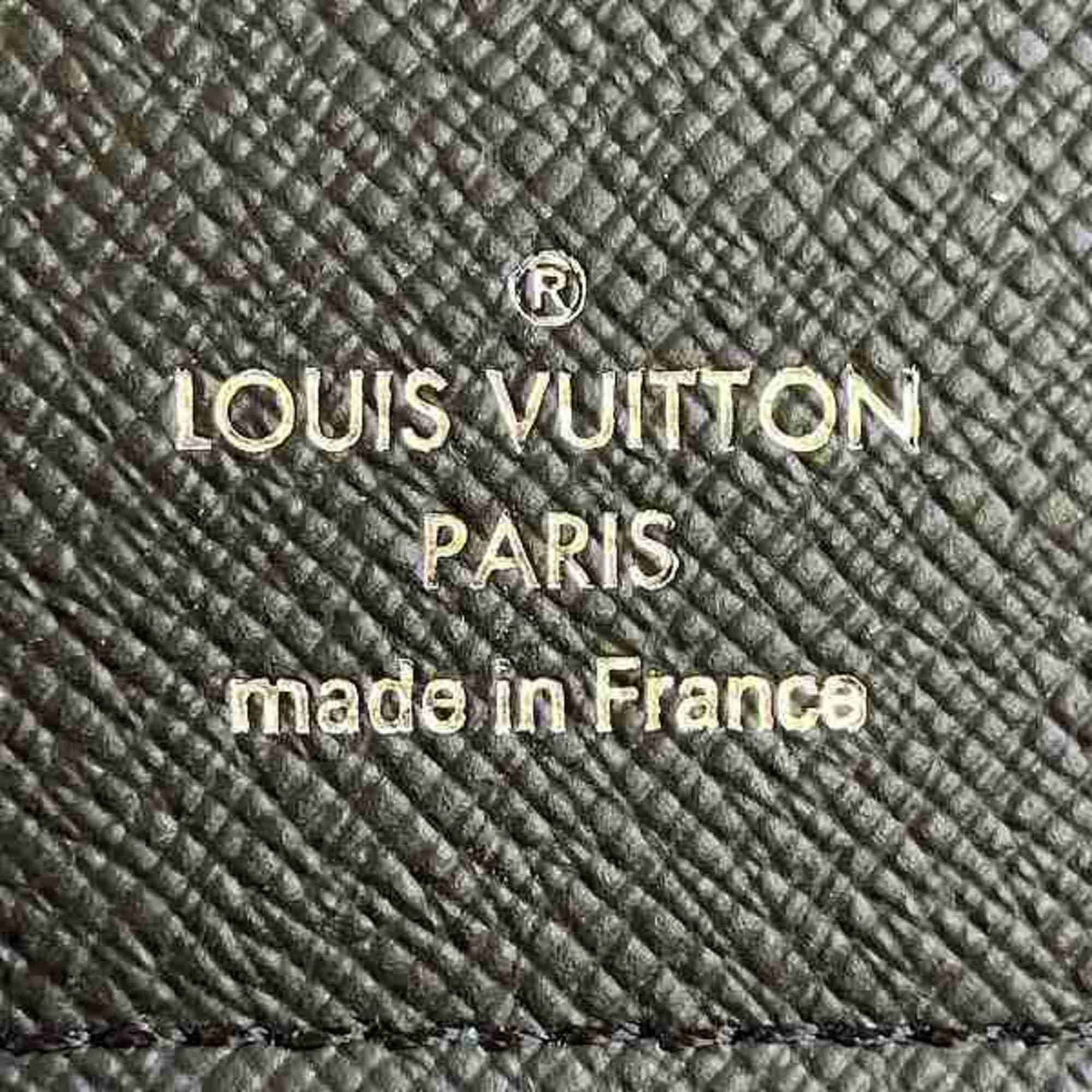 Louis Vuitton Taiga Portefeuille Plaza M32572 Wallet Bi-fold Long Men's