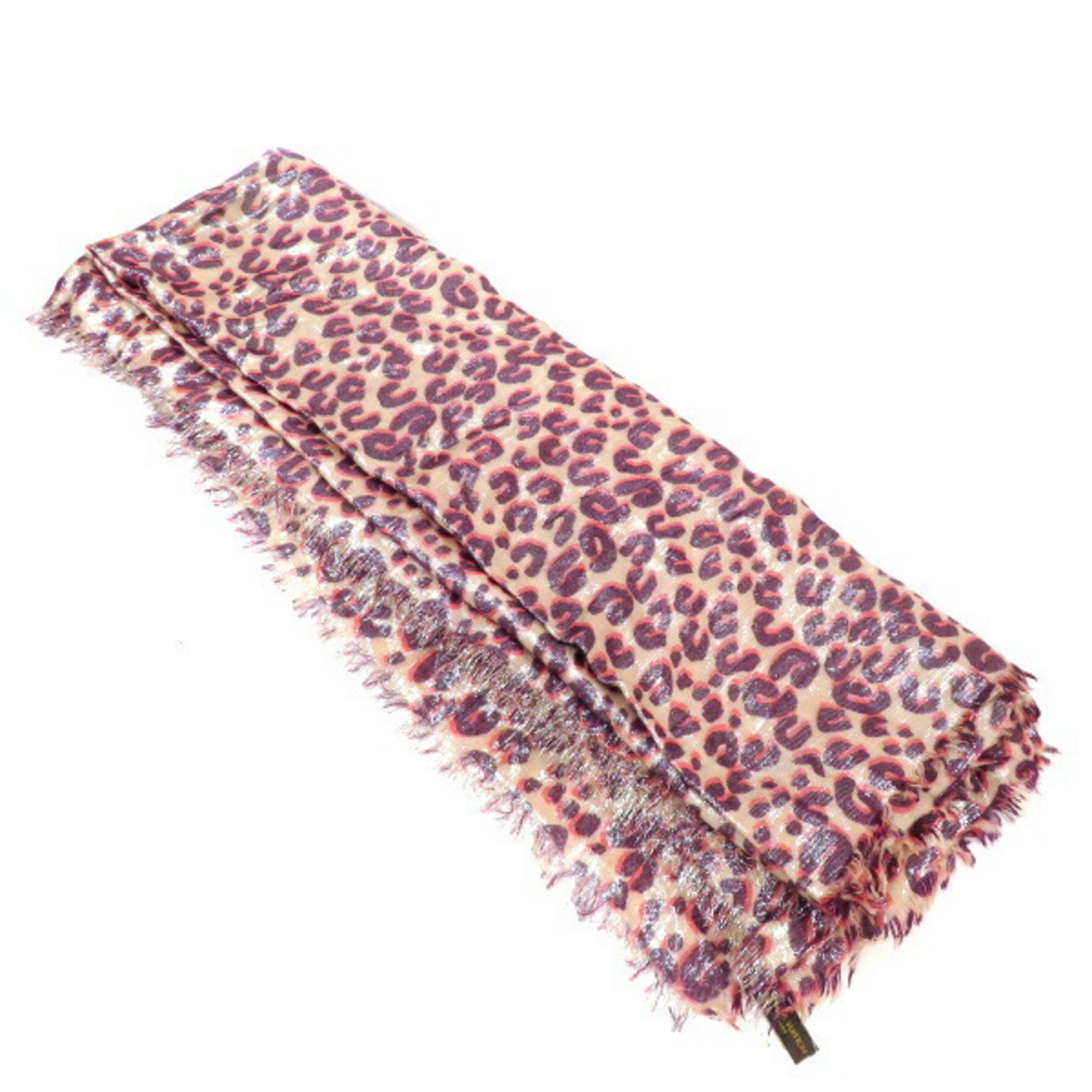 Louis Vuitton Etoile Leopard Print Accessory Stole for Women