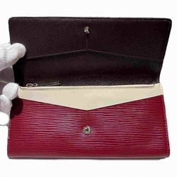 Louis Vuitton Epi Portefeuille Flore M60364 Long Wallet Bi-fold for Men and Women