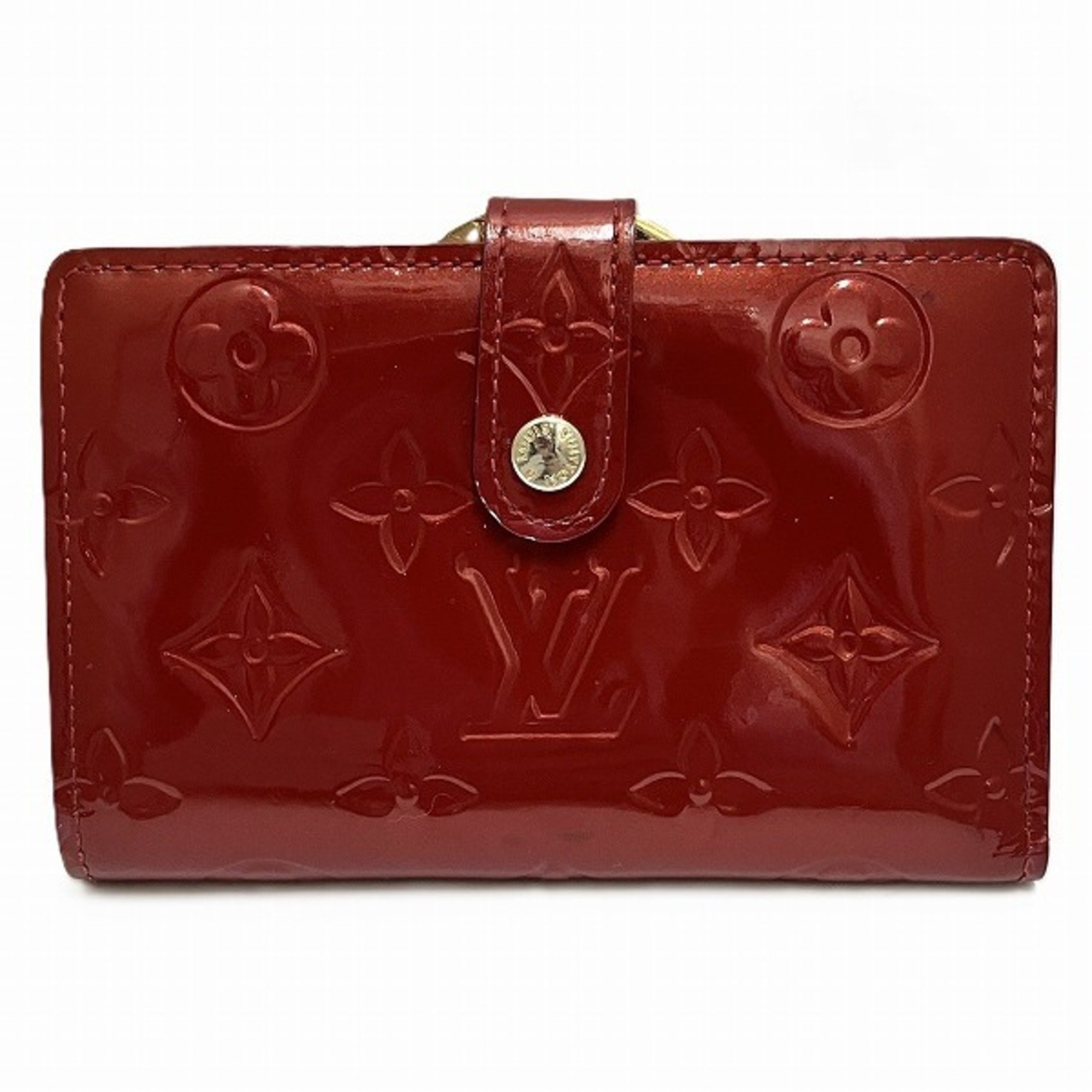 Louis Vuitton Vernis Portefeuille Viennese M91768 Bi-fold Wallet for Women