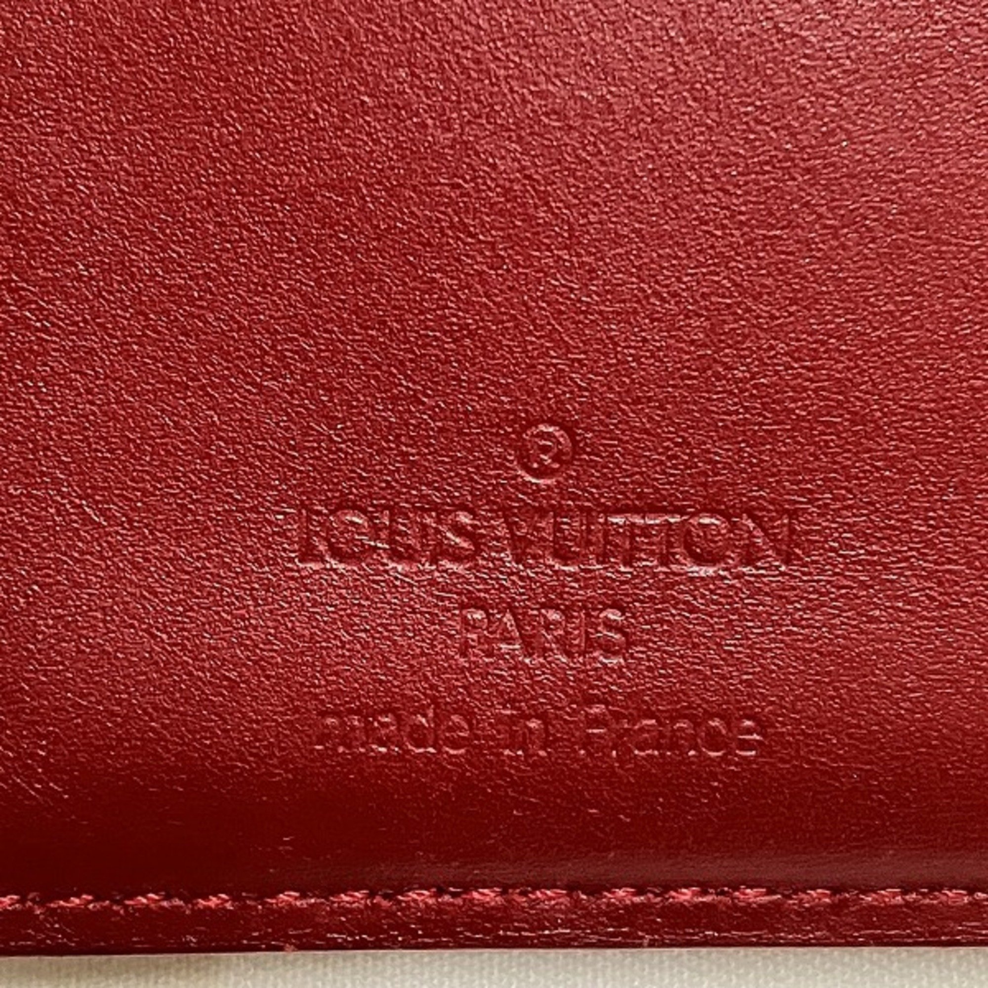 Louis Vuitton Vernis Portefeuille Viennese M91768 Bi-fold Wallet for Women