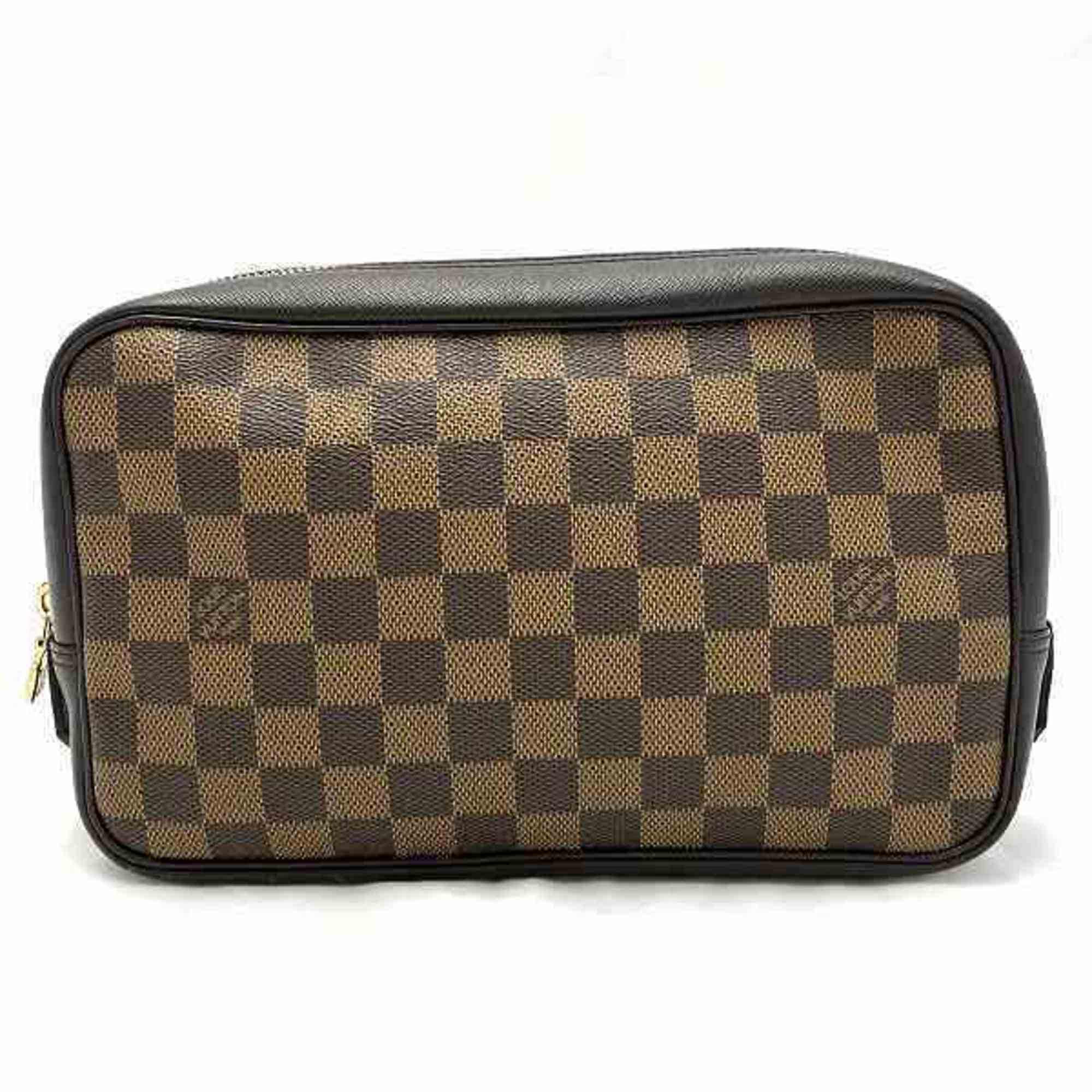 Louis Vuitton Damier True Toilet 25 N47623 Pouch Bag Second Men's Women's