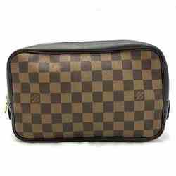 Louis Vuitton Damier True Toilet 25 N47623 Pouch Bag Second Men's Women's