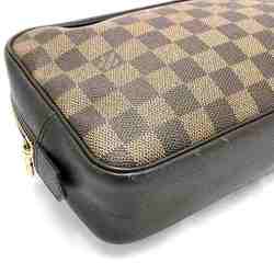 Louis Vuitton Damier True Toilet 25 N47623 Pouch Bag Second Men's Women's