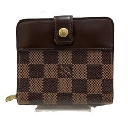 Louis Vuitton Damier Compact Zip N61668 Bi-fold Wallet for Men and Women