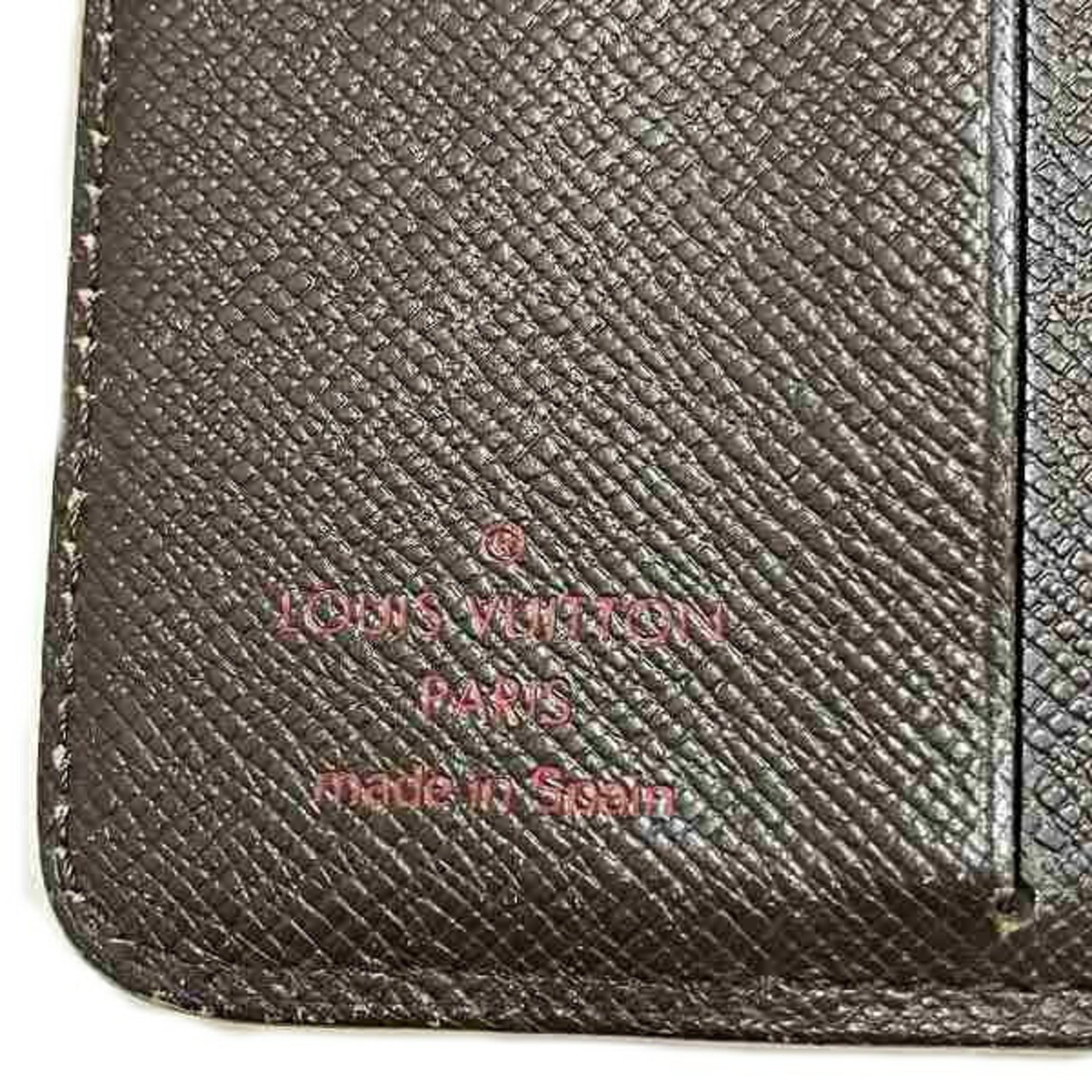 Louis Vuitton Damier Compact Zip N61668 Bi-fold Wallet for Men and Women