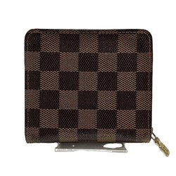 Louis Vuitton Damier Compact Zip N61668 Bi-fold Wallet for Men and Women