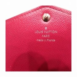 Louis Vuitton Epi Portefeuille Sarah M60580 Fuchsia Wallet Long Men's Women's