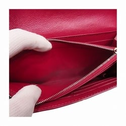 Louis Vuitton Epi Portefeuille Sarah M60580 Fuchsia Wallet Long Men's Women's