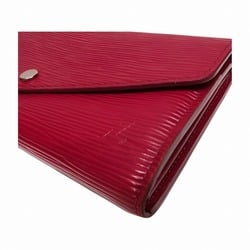 Louis Vuitton Epi Portefeuille Sarah M60580 Fuchsia Wallet Long Men's Women's