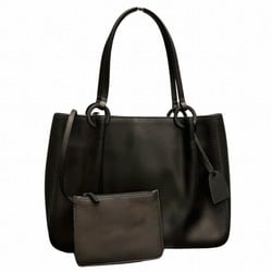 GUCCI 101919 Leather Black Bag Tote Shoulder Women's