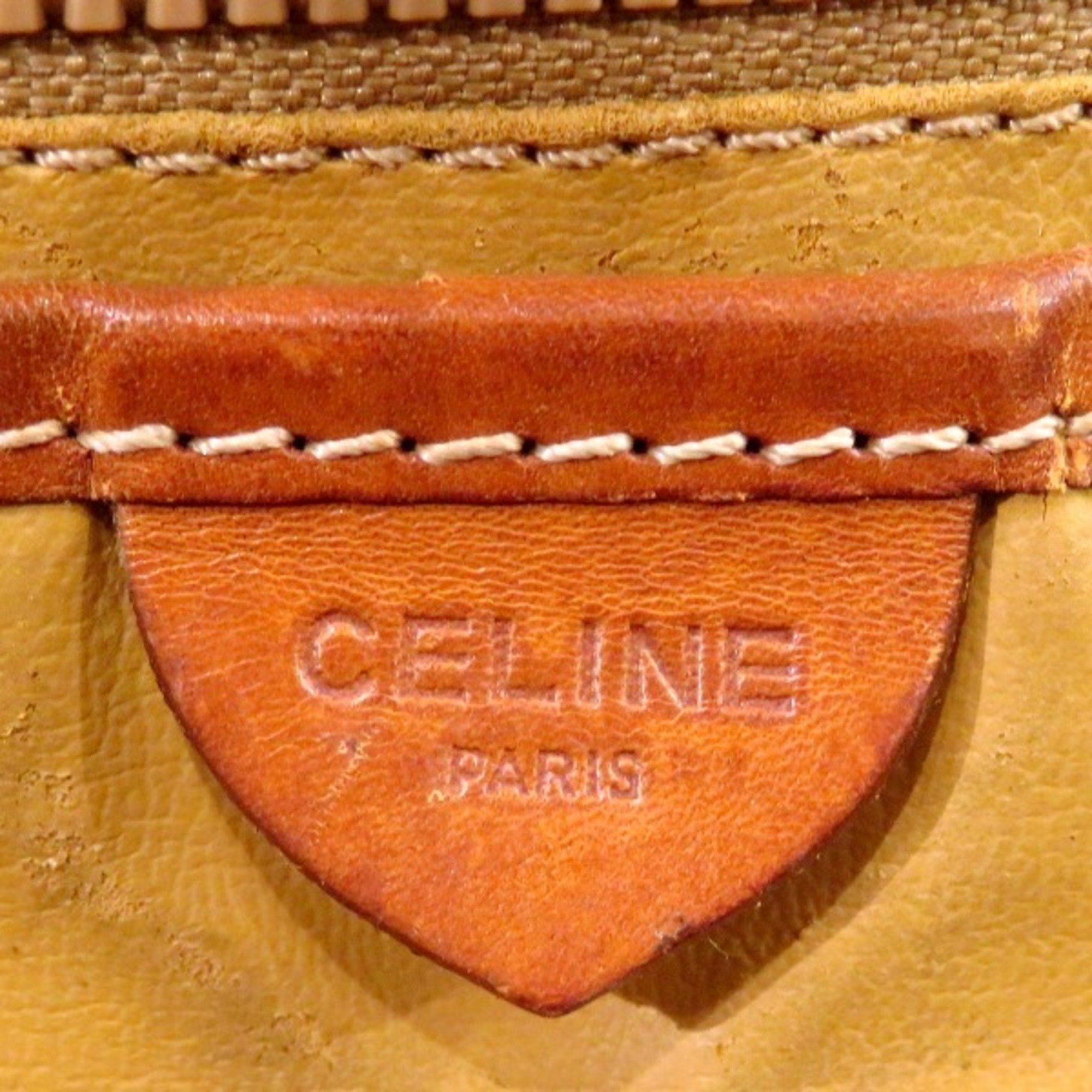 CELINE Macadam Bag Tote Shoulder Women's