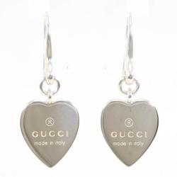 Gucci silver earrings box bag total weight approx. 7.3g similar