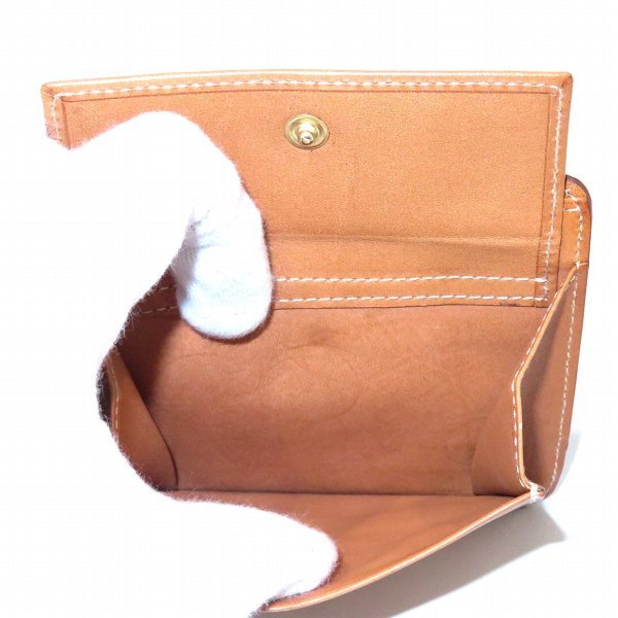 CELINE Macadam Brown Bi-fold Wallet for Men and Women