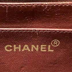 CHANEL Deca Matelasse Chain Shoulder Bag Coco Mark Women's