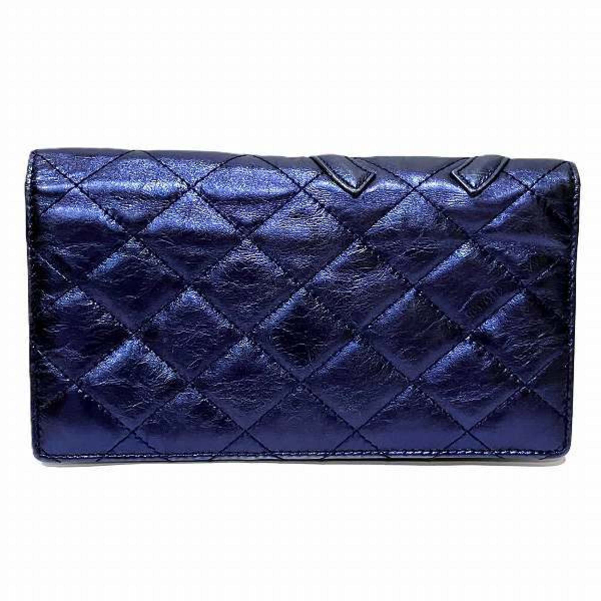 CHANEL Cambon Line A26717 Long Wallet Bi-fold for Women