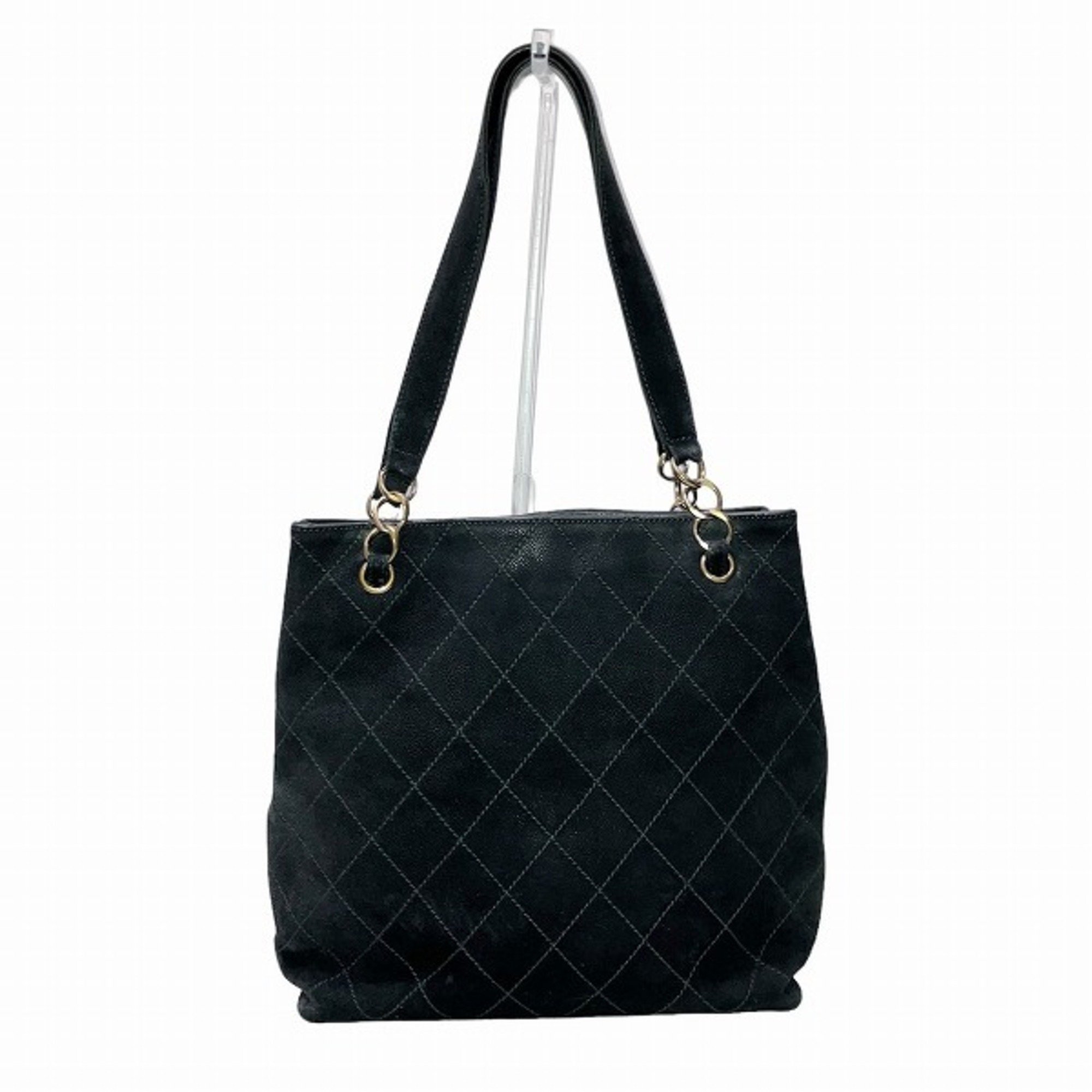 CHANEL Wild Stitch Bag Shoulder Tote Women's