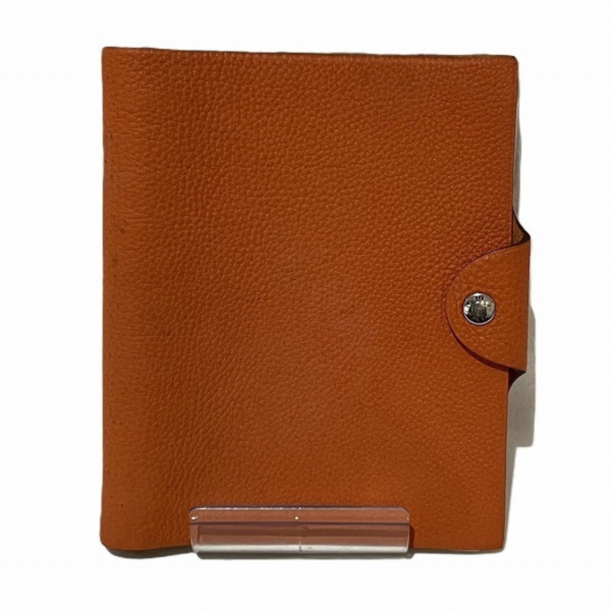 Hermes Ulysse PM Taurillon Clemence Small items Notebook cover Men's Women's