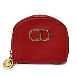 Dior CD Leather Wallet/Coin Case Women's Wallet