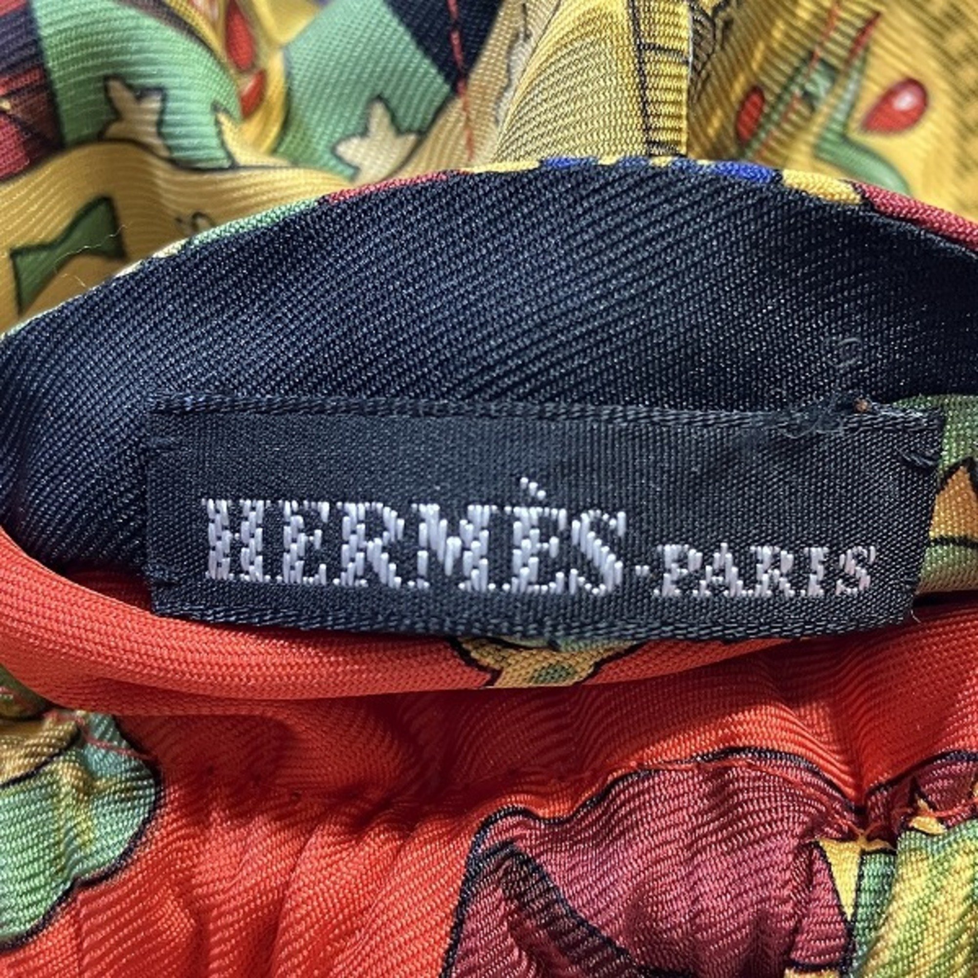 Hermes Bourse a Bijou Silk x Suede Small Items Pouch Women's Bag