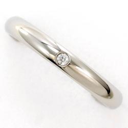 Cartier PT950 ring, diamond, box, certificate, total weight approx. 2.9g, similar