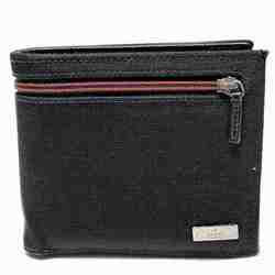 GUCCI 124708 Accessories Black Compact Wallet Bi-fold Men's