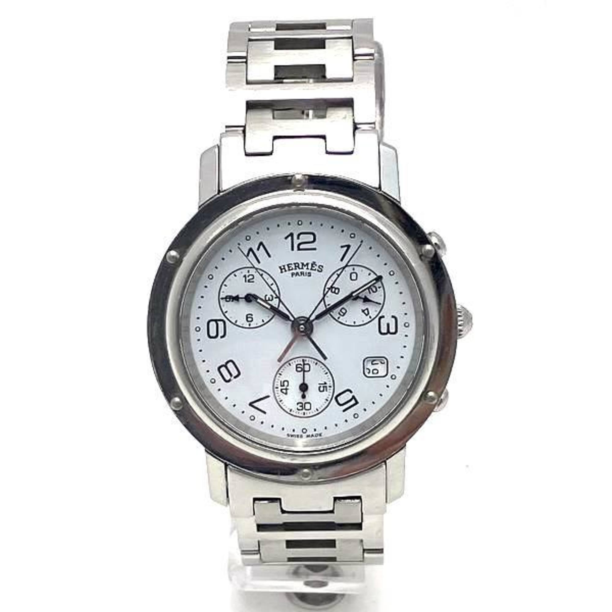 Hermes Clipper CL1.910 Quartz Watch Men's Wristwatch