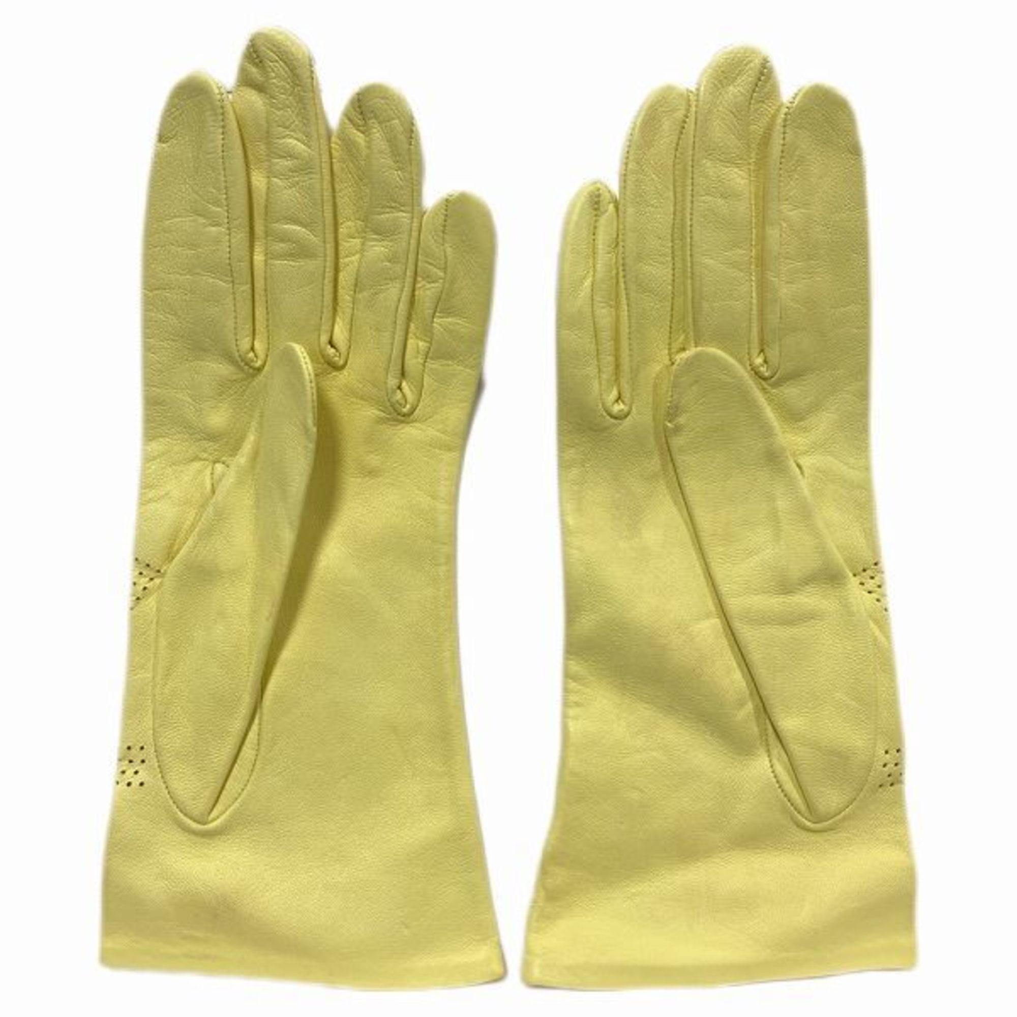 Hermes Punching Chaine d'Ancre Accessories Gloves Women's