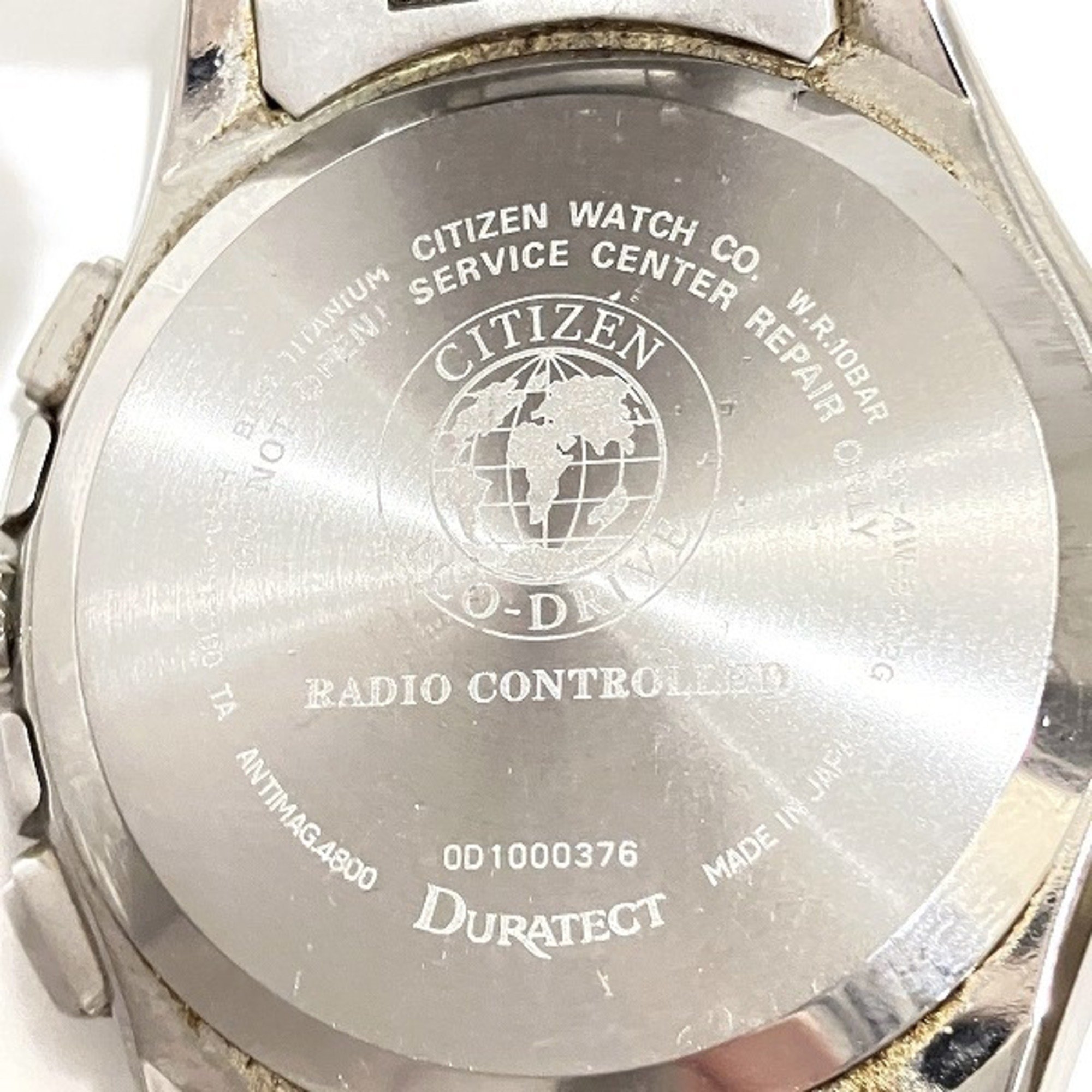 Citizen Exceed H610-T017100 Radio Solar Watch Men's