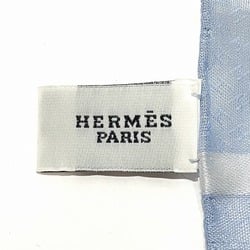 Hermes Jacquard H Light Blue Accessories Handkerchiefs Men Women