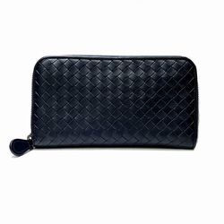 Bottega Veneta Intrecciato Round Long Wallet for Men and Women